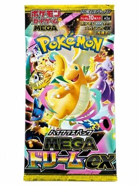 Pokemon MEGA Dream ex Japanese Booster Pack M2a 10 Cards Sealed